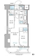 パークアクシス住吉ガーデンスクエア 304 間取り図