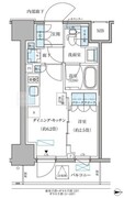 パークアクシス住吉ガーデンスクエア 1002 間取り図