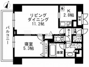 パークフラッツ学芸大学 607 間取り図