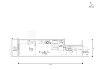 リルシア馬込 205 間取り図