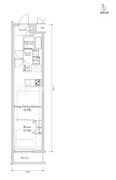リルシア馬込 206 間取り図