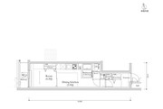 リルシア馬込 405 間取り図