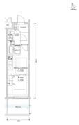 リルシア馬込 407 間取り図