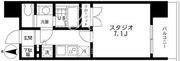 レジディア文京本郷 1104 間取り図