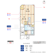 ES-Grande門前仲町デュオ 101 間取り図
