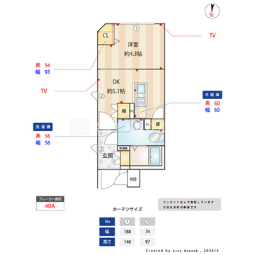 ES-Grande門前仲町デュオ 101 間取り図
