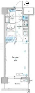 ルフォンプログレ赤羽 506 間取り図