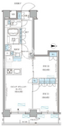 パークアクシス文京本郷 314 間取り図