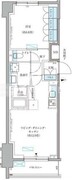 パークアクシス文京本郷 707 間取り図