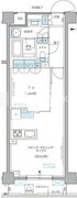 パークアクシス文京本郷 611 間取り図