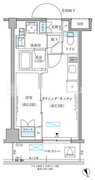 パークアクシス文京本郷 522 間取り図