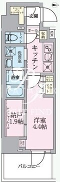 アークマーク成増 503 間取り図