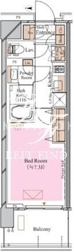 ブランシエスタ糀谷 707 間取り図