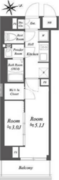 ブランシエスタ荻窪 103 間取り図
