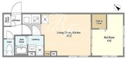 ウェルスクエアイズム武蔵小山3 301 間取り図