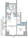 ルフォンプログレ上野御徒町 1001 間取り図