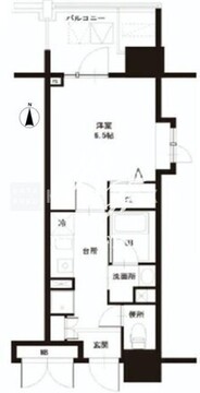 プライムアーバン錦糸公園 305 間取り図