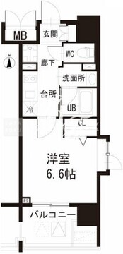 プライムアーバン錦糸公園 204 間取り図