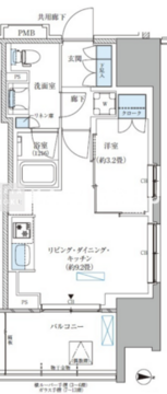 パークアクシス西大島コンフォートスクエア 826 間取り図