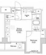 ザ・パークハビオSOHO市谷左内町 313 間取り図