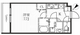 新宿夏目坂コート 304 間取り図