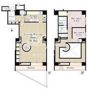 南青山ガーデンコート 201 間取り図