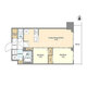 クラリティア入谷 1203 間取り図