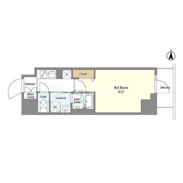 クラリティア入谷 705 間取り図