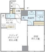 KDXレジデンス秋葉原 101 間取り図