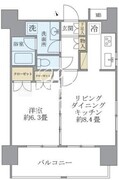 エコロジー白山レジデンス 1001 間取り図