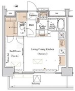 ブランシエスタ木場 1108 間取り図