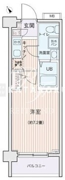 エコロジー都立大学レジデンス 409 間取り図