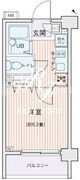 エコロジー都立大学レジデンス 523 間取り図
