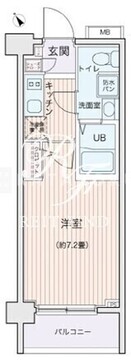 エコロジー都立大学レジデンス 211 間取り図