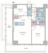レジディア杉並方南町 506 間取り図