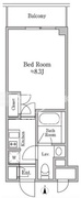 レジディア板橋 409 間取り図