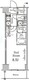 レジディア千駄木 302 間取り図