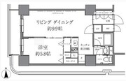 HF駒沢公園レジデンスタワー 1003 間取り図