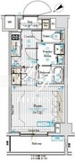ブライズフォルム墨田 704 間取り図