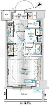 ブライズフォルム墨田 704 間取り図