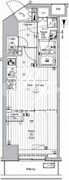 プレミアムキューブ代々木上原 503 間取り図