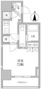KDXレジデンス神田 202 間取り図
