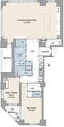 プレステージレジデンス白金台 201 間取り図