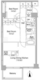 コンフォリア西早稲田 506 間取り図