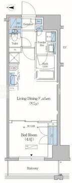 アーバネックス住吉 702 間取り図