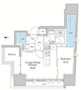 スタイリオ蒲田ウエスト 305 間取り図