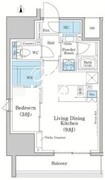 スタイリオ蒲田ウエスト 701 間取り図