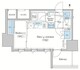 スタイリオ蒲田ウエスト 1406 間取り図