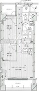 コスモリード西馬込 301 間取り図