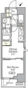 グランエール西日暮里サウス 203 間取り図